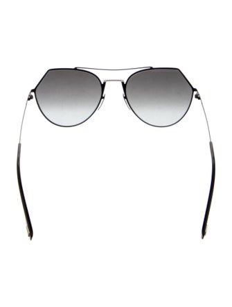 Fendi Aviator Gradient Sunglasses