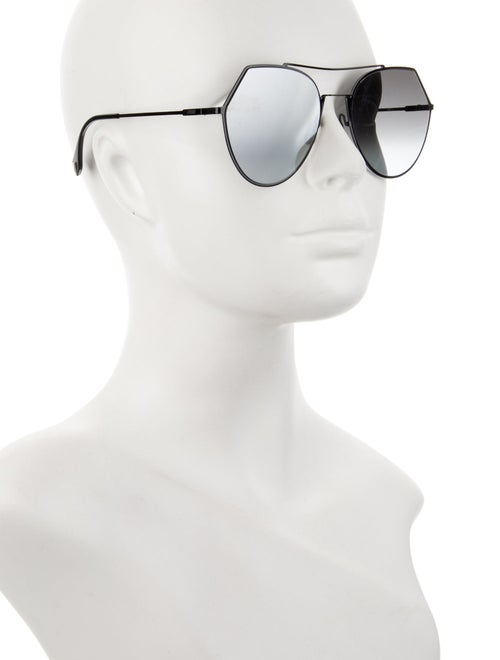 Fendi Aviator Gradient Sunglasses