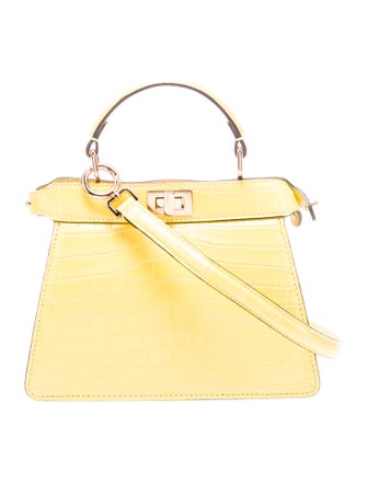 Fendi Crocodile Peekaboo Petite 2025