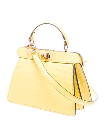 Fendi Crocodile Peekaboo Petite 2025
