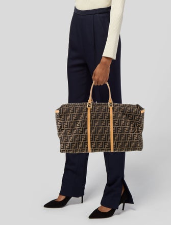 Fendi Canvas Shoulder Bag