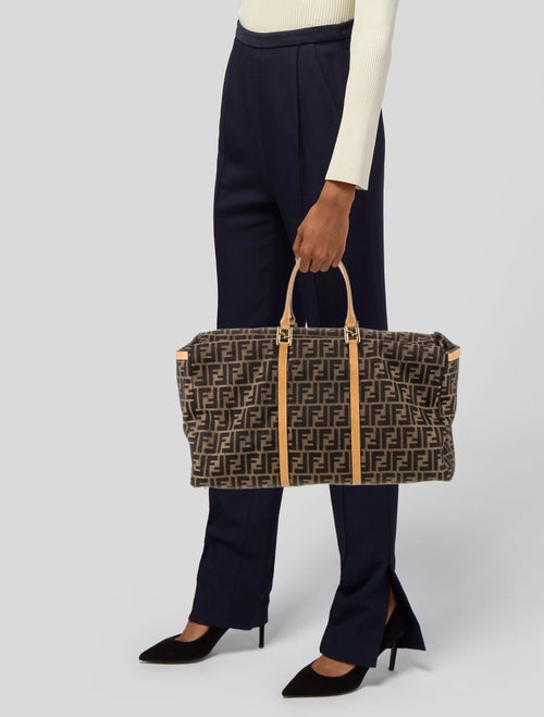Fendi Canvas Shoulder Bag
