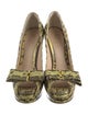 Fendi Snakeskin Animal Print Pumps