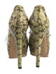 Fendi Snakeskin Animal Print Pumps