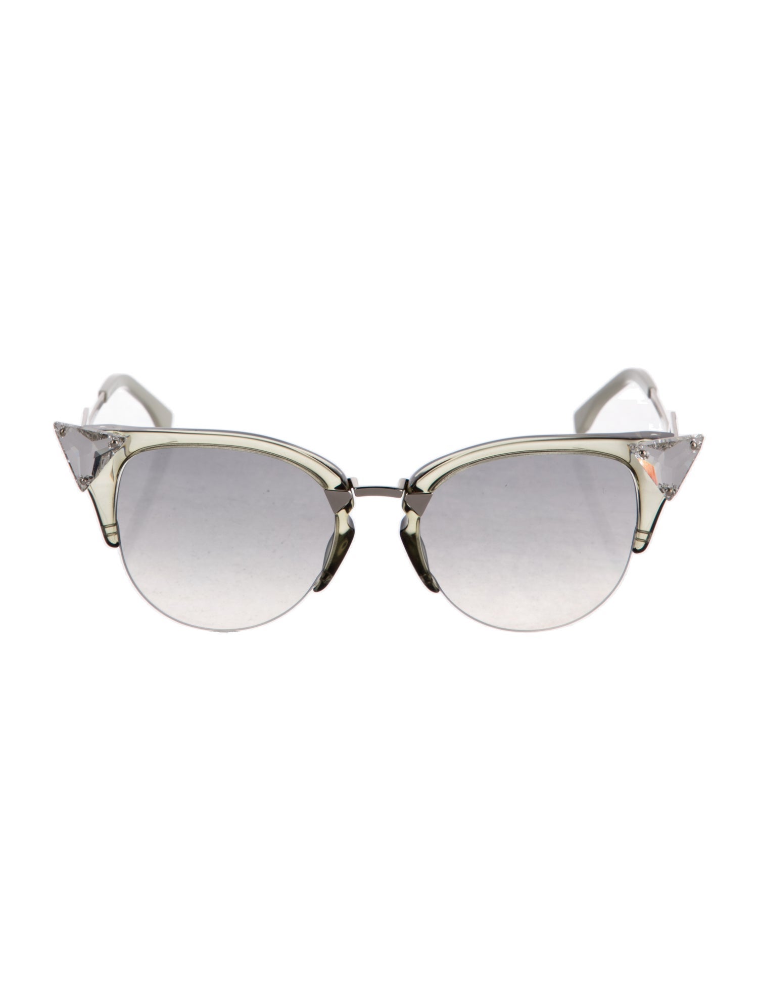 Fendi Wayfarer Mirrored Sunglasses