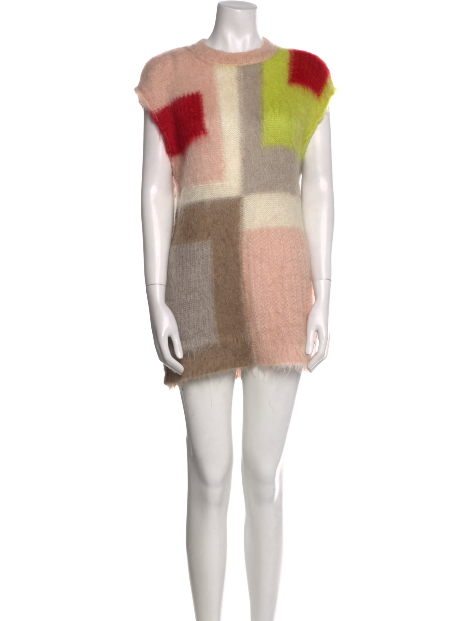 Fendi Mohair Mini Dress