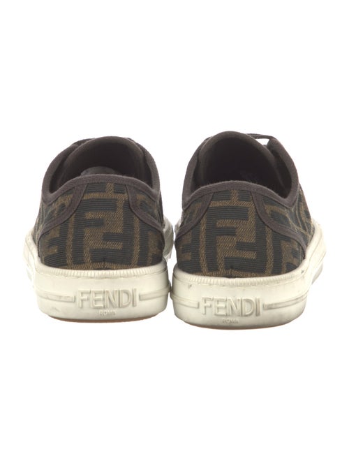 Fendi Zucca FF Logo Canvas Sneakers