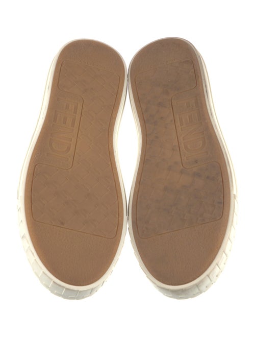 Fendi Zucca FF Logo Canvas Sneakers