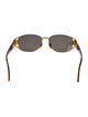 Fendi Oversize Tinted Sunglasses