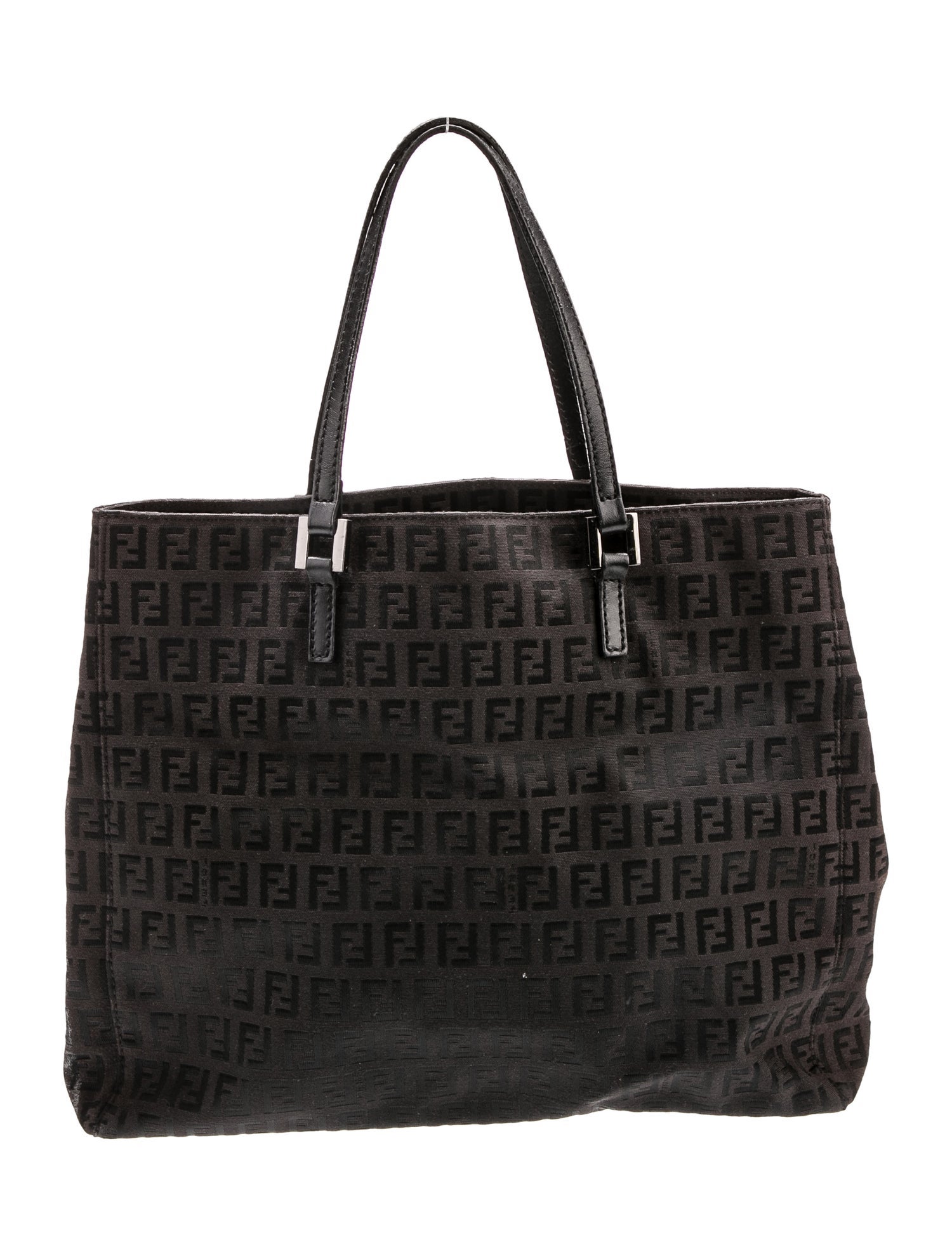 Fendi Zucca FF Top Handle Bag