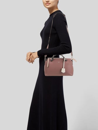 Fendi Leather Top Handle Bag