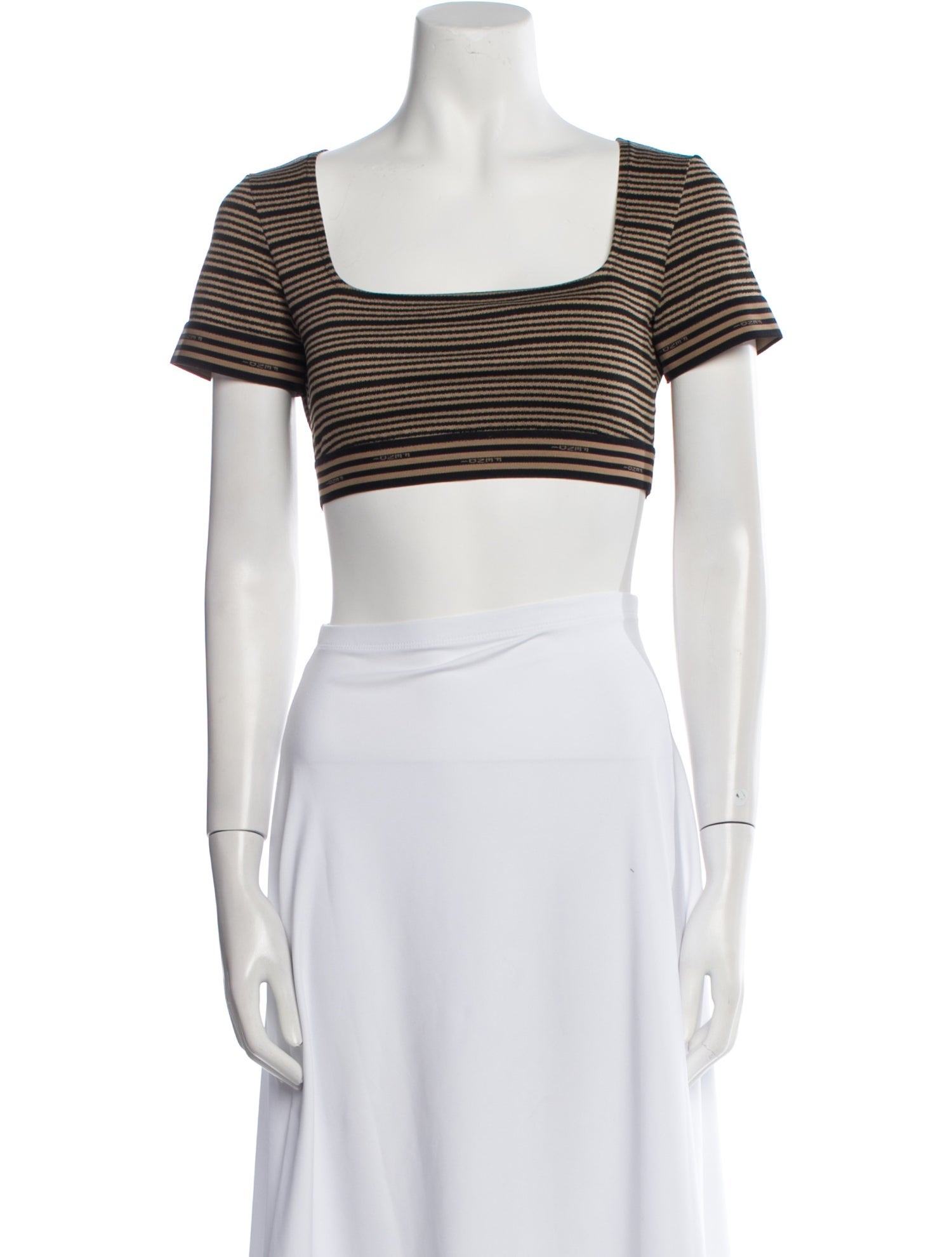 Fendi Vintage Late 1990's - Early 2000's Crop Top