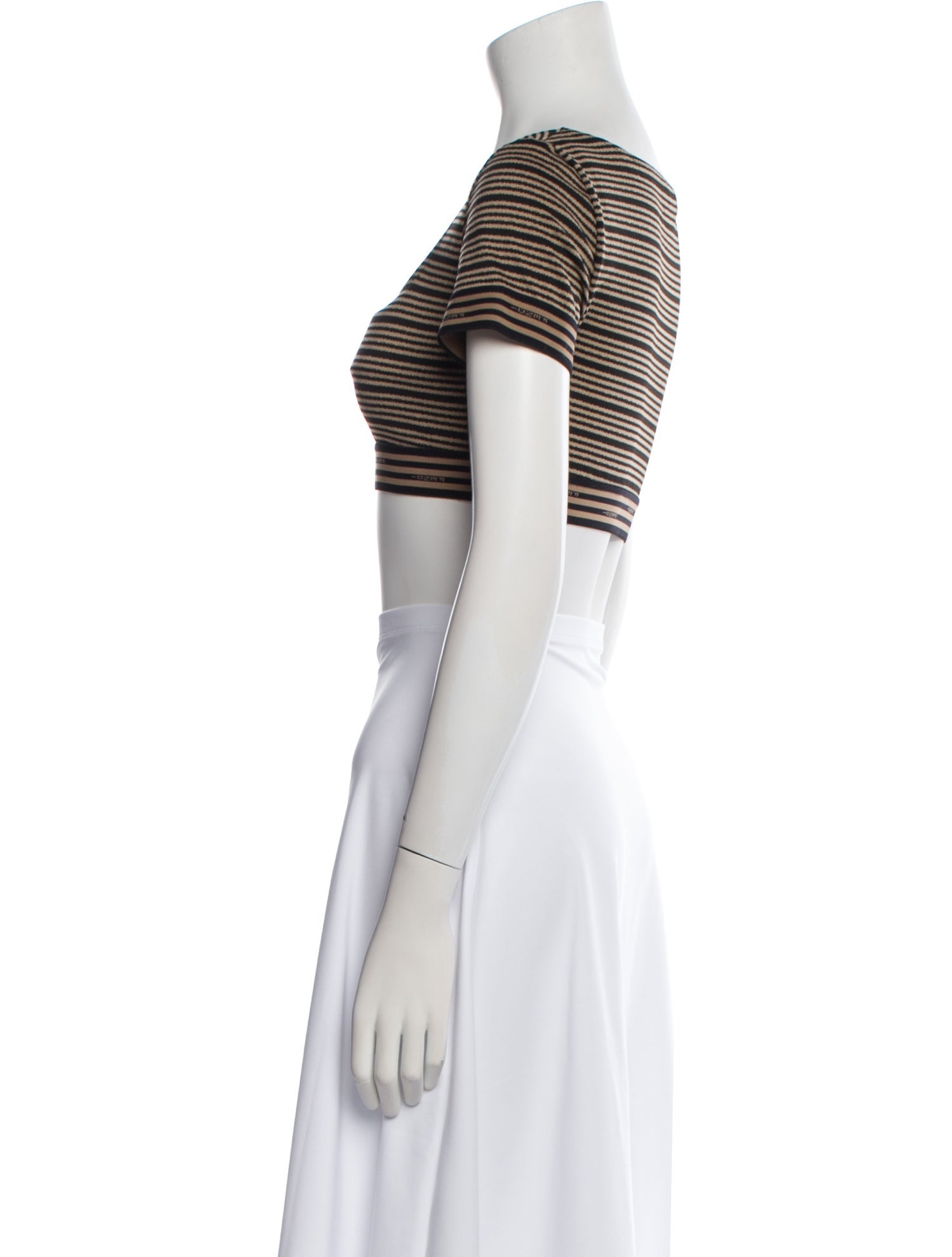 Fendi Vintage Late 1990's - Early 2000's Crop Top