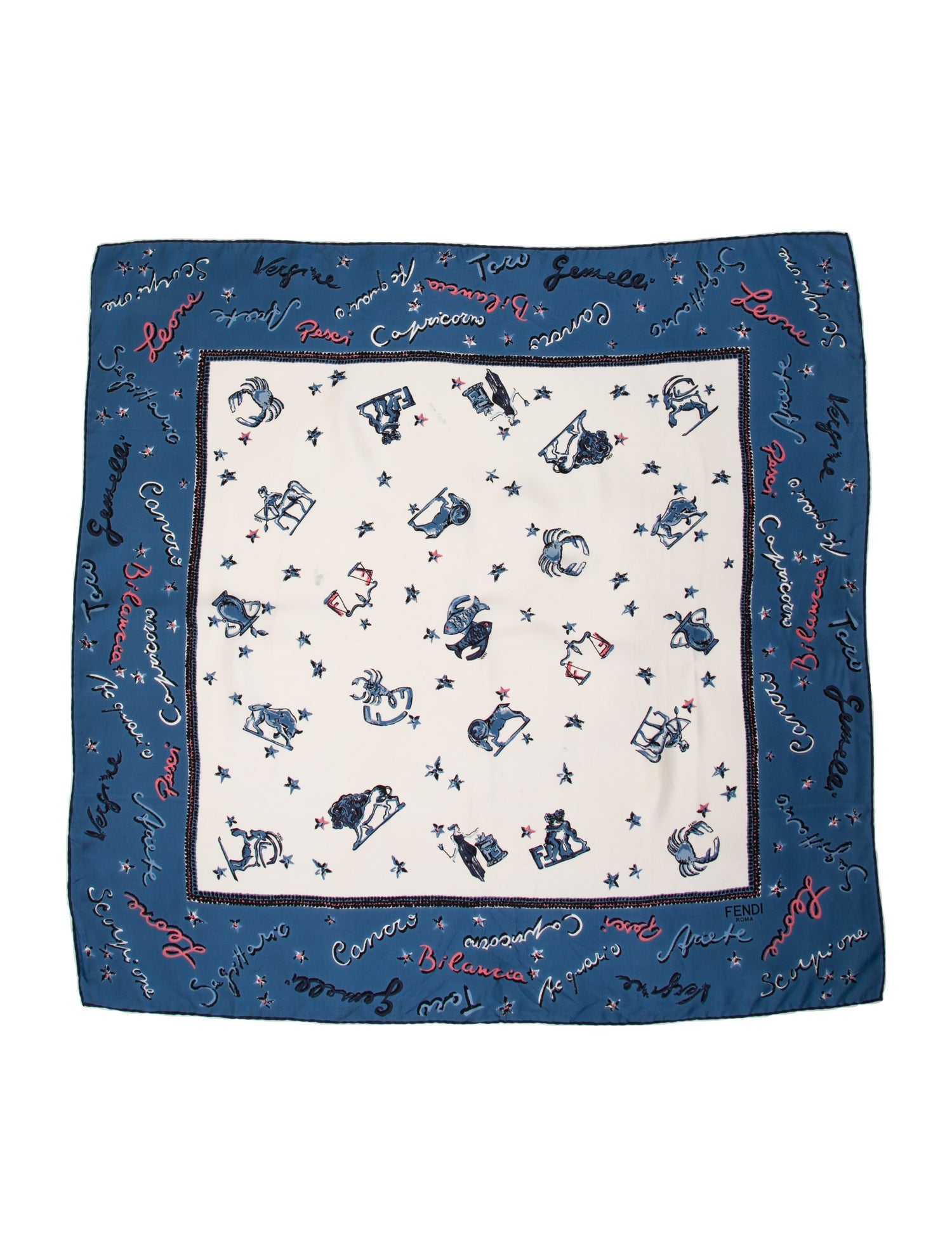 Fendi Printed Bandana