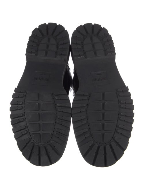 Fendi Leather Combat Boots