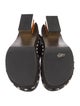 Fendi Leather Slides