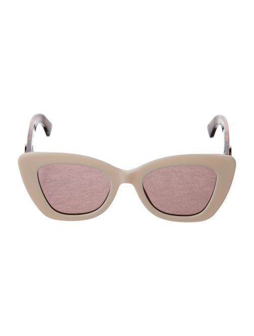Fendi Zucca FF Logo Cat-Eye Sunglasses