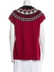 Fendi Wool Printed Sweater