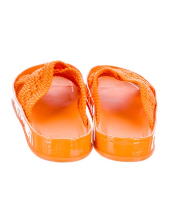 Fendi Zucchino FF Logo Slides