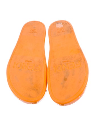 Fendi Zucchino FF Logo Slides
