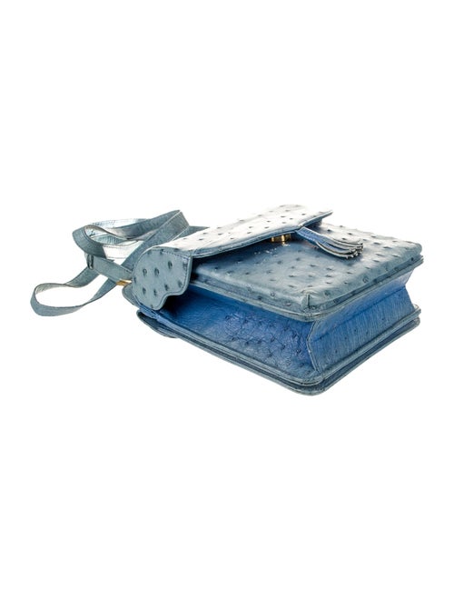 Fendi Ostrich Messenger Bag