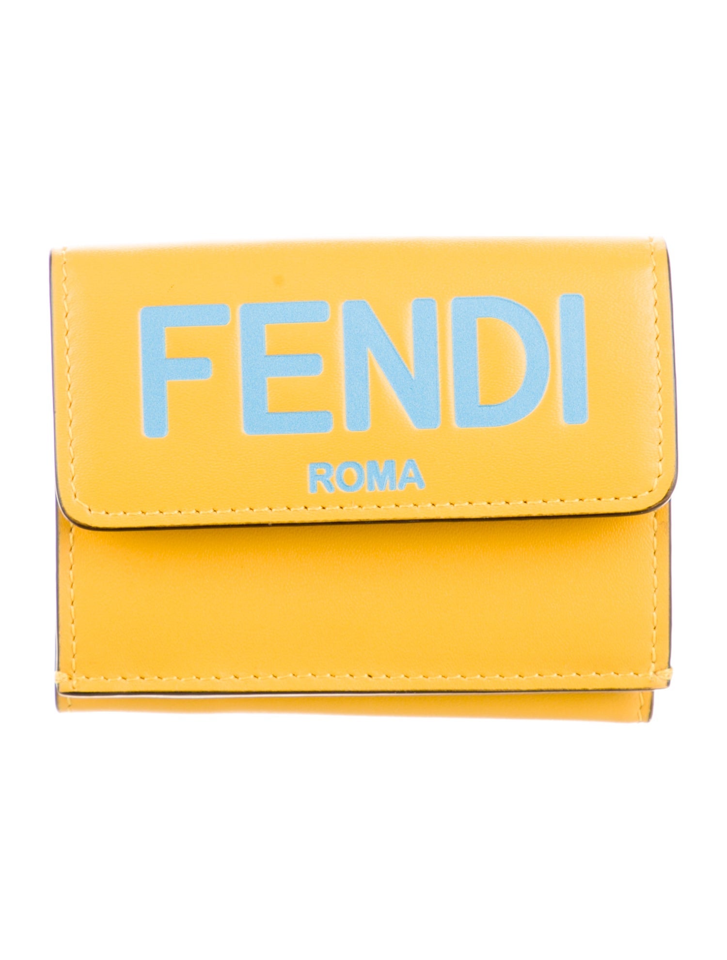 Fendi 2021 Small Roma Compact Wallet