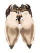Fendi Printed Slingback Pumps