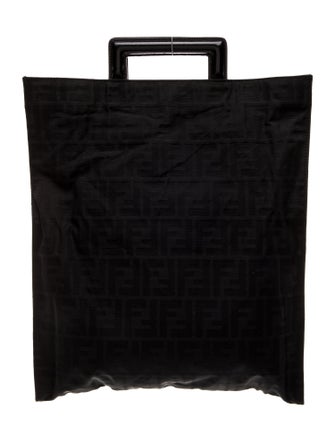 Fendi Canvas Top Handle Bag