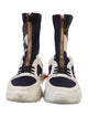 Fendi Colorblock Pattern Sock Sneakers