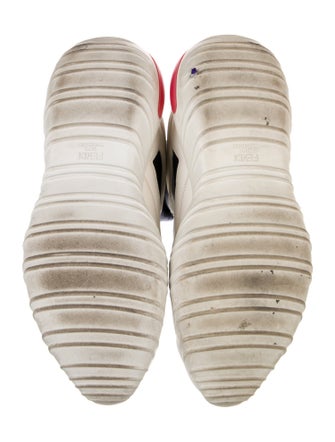Fendi Colorblock Pattern Sock Sneakers