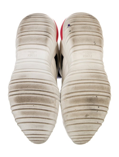 Fendi Colorblock Pattern Sock Sneakers