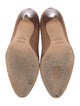 Fendi Zucca FF Logo Snakeskin Pumps