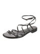 Fendi Patent Leather Gladiator Sandals