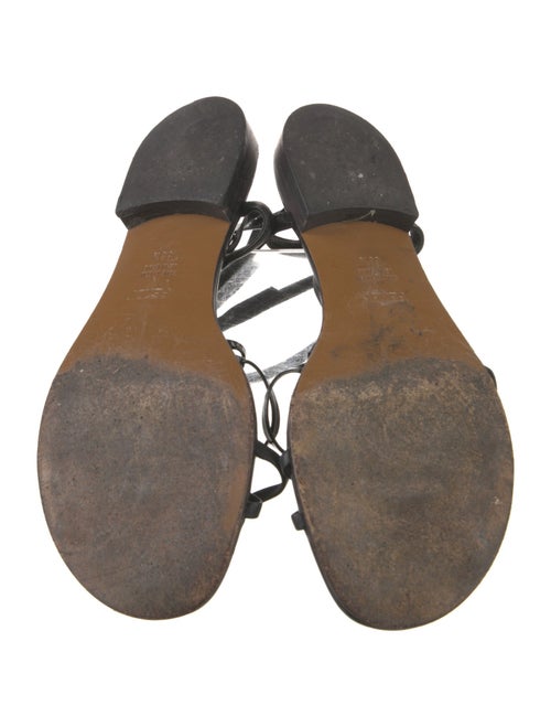 Fendi Patent Leather Gladiator Sandals