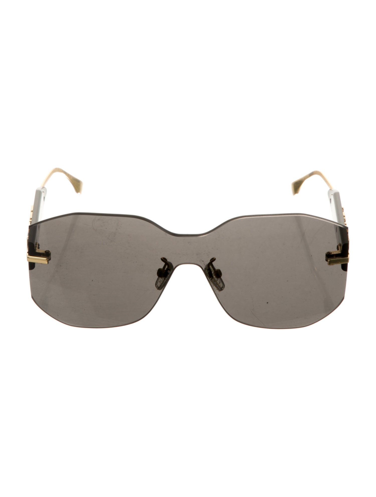 Fendi Shield Tinted Sunglasses