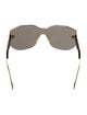 Fendi Shield Tinted Sunglasses