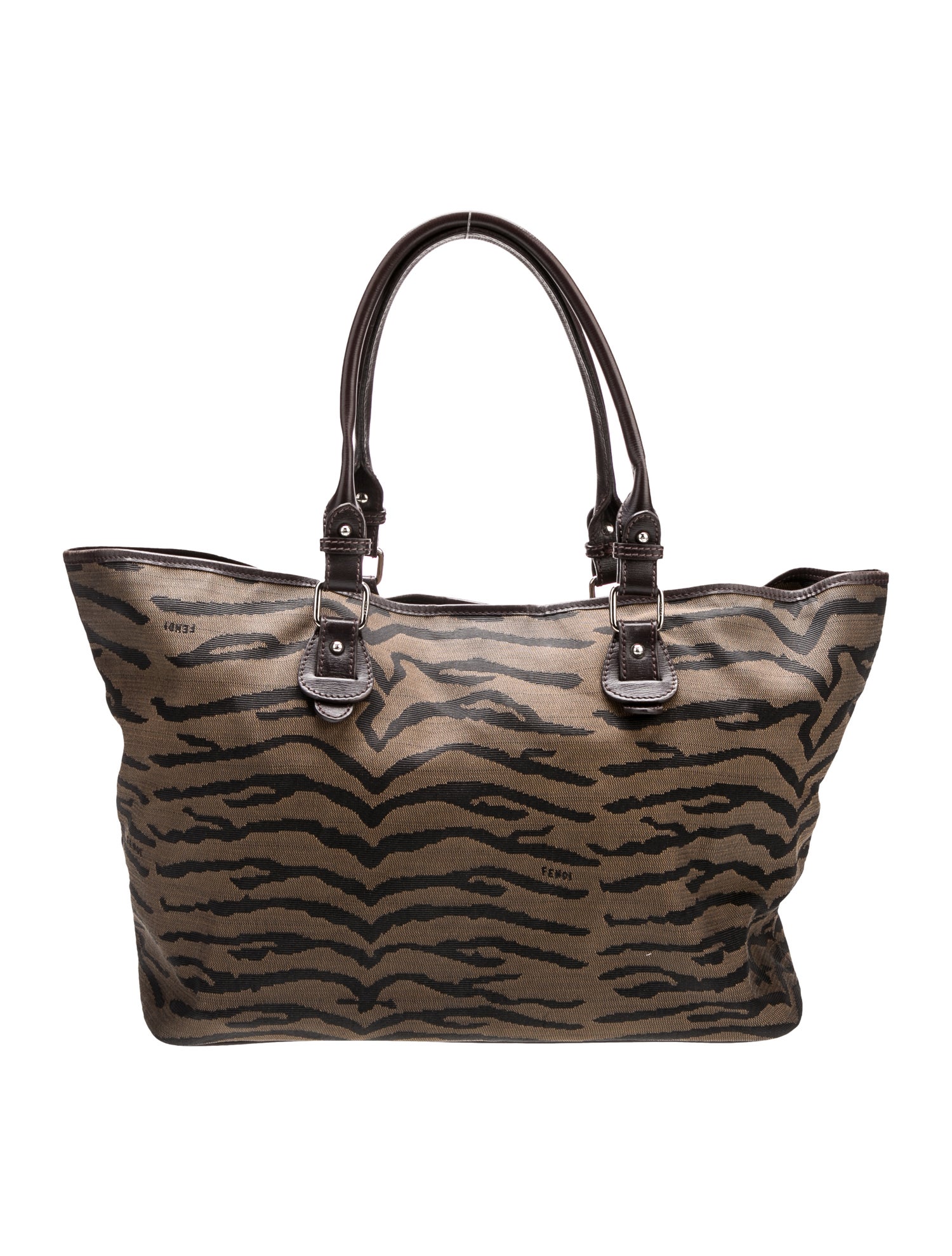 Fendi Canvas Tote Vintage