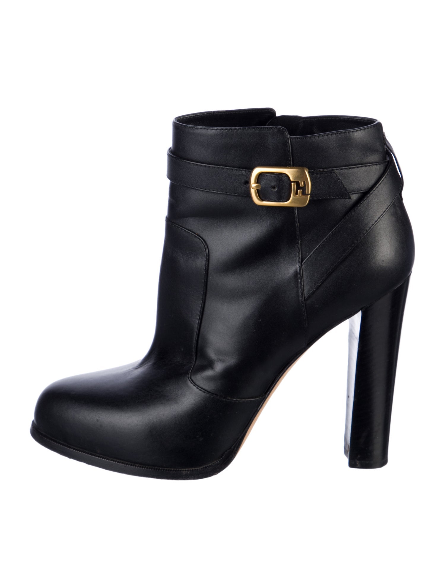 Fendi Leather Boots