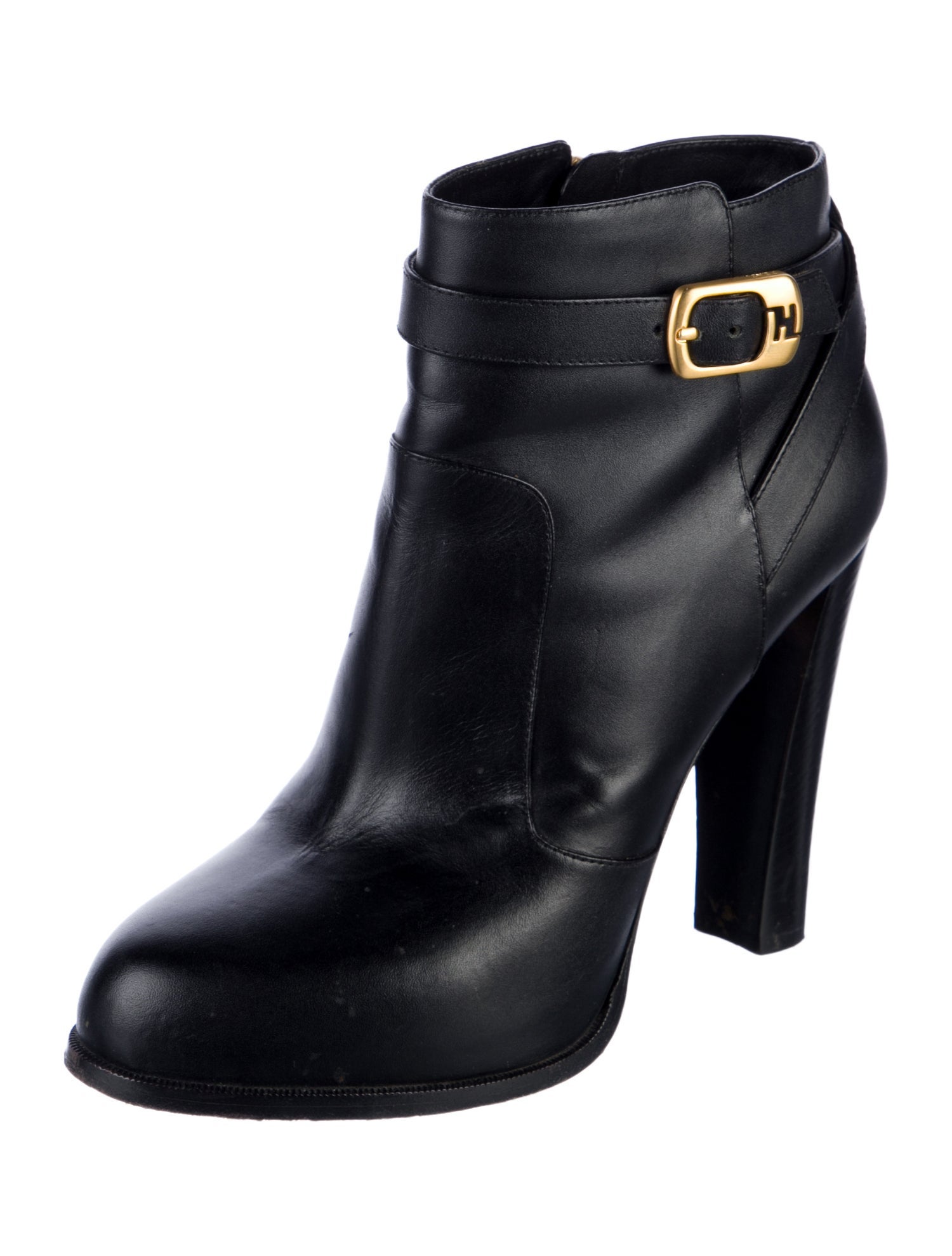 Fendi Leather Boots
