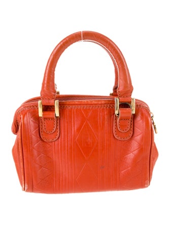 Fendi Leather Top Handle Bag