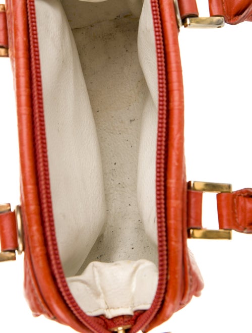 Fendi Leather Top Handle Bag