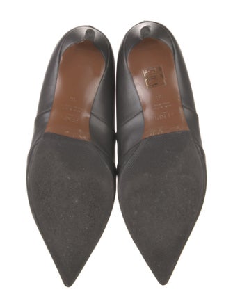 Fendi Zucca FF Logo Leather Sock Boots