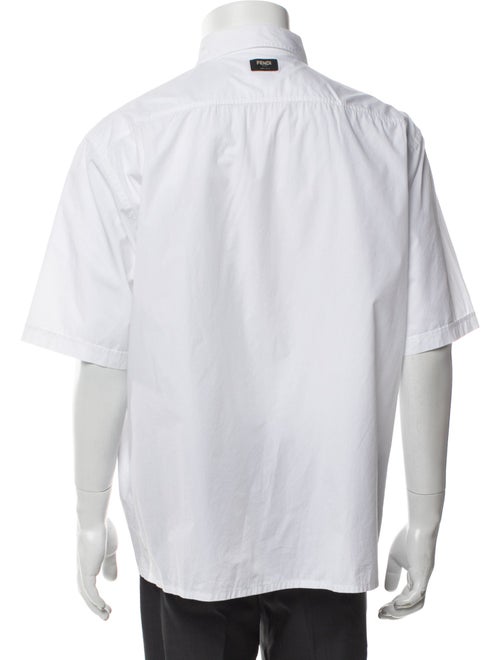 Fendi Zucca FF Logo Short Sleeve Shirt