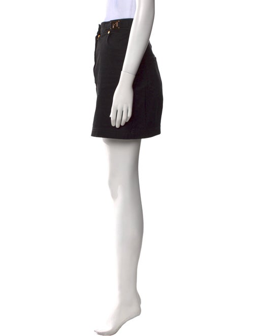 Fendi Pleated Accents Mini Skirt