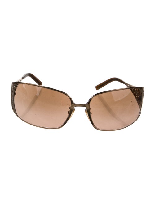 Fendi Zucca FF Logo Oversize Sunglasses