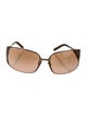 Fendi Zucca FF Logo Oversize Sunglasses