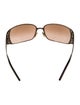 Fendi Zucca FF Logo Oversize Sunglasses