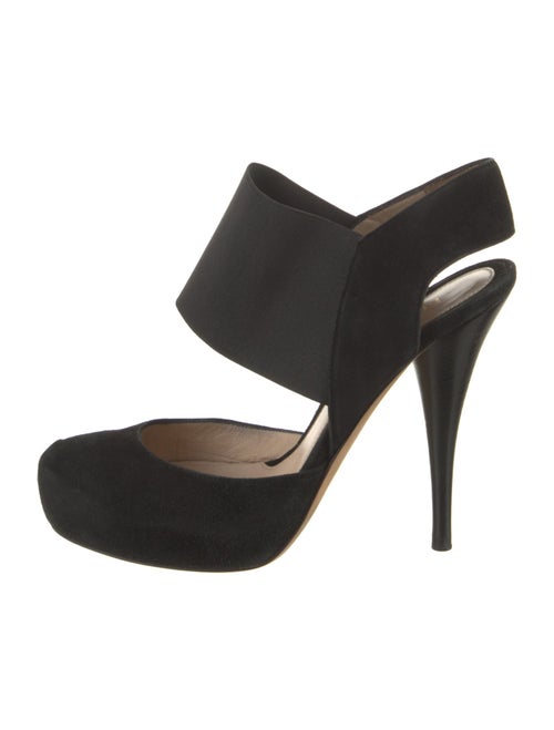 Fendi Suede Slingback Pumps