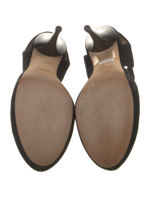 Fendi Suede Slingback Pumps