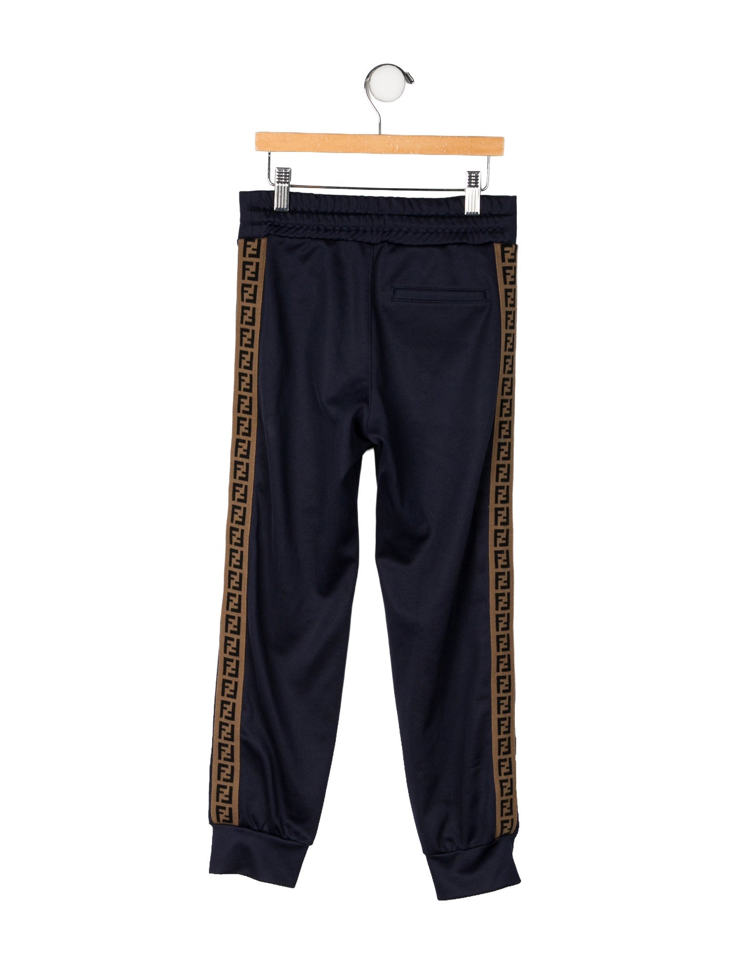 Fendi FF Logo Trim Joggers
